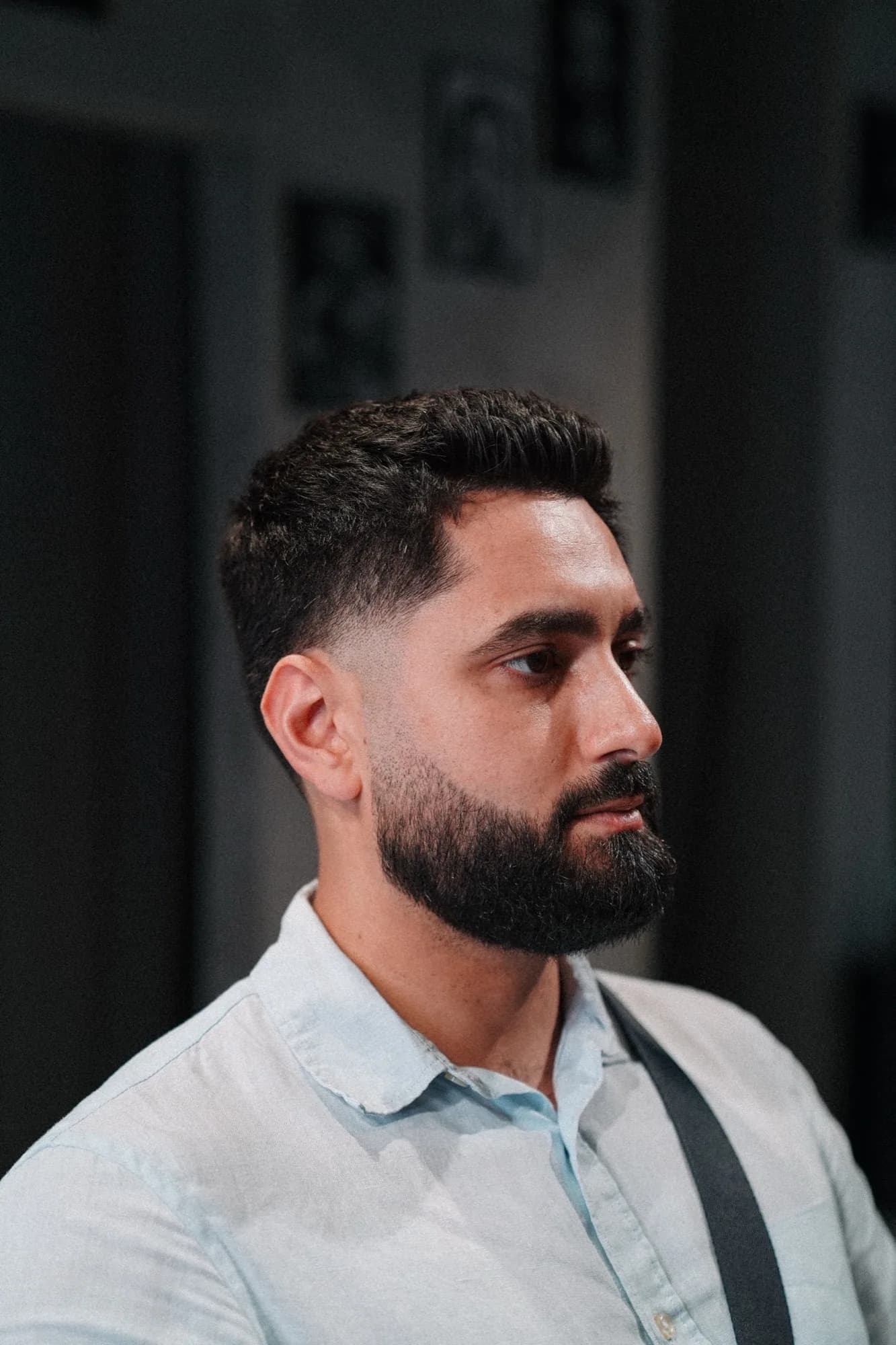 Haarschnitt mit Bartkontur, ONYX Cuts Wien